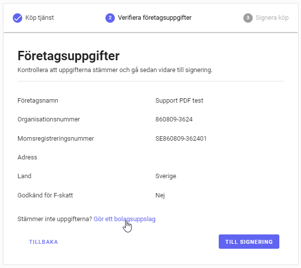 Bolagsuppslag