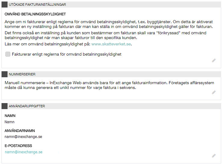 Användaruppgifter