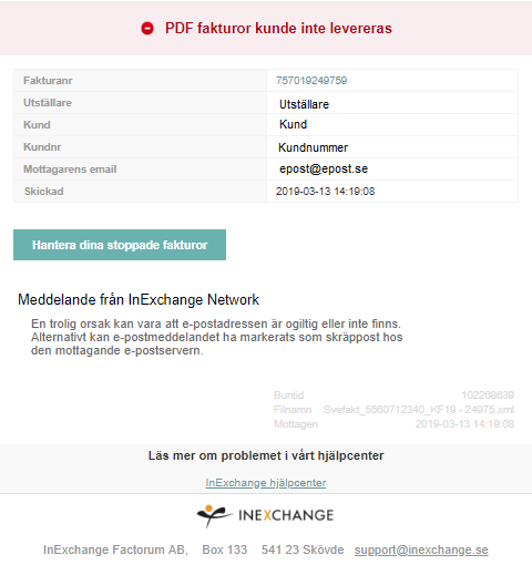 Exempelbild för åtgärd av stoppad PDF-faktura