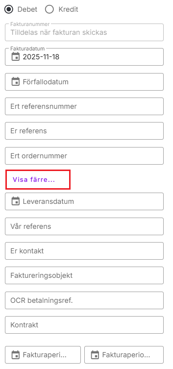 Knappen Visa fler